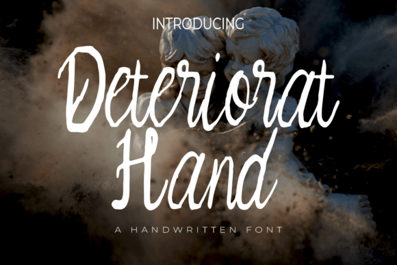 Deteriorat Hand: A Script Font with Soul