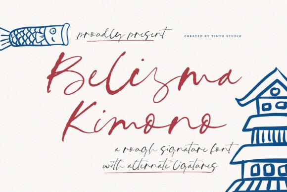 Discover the Whimsical Charm of Belisma Kimono