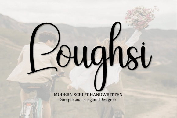 Loughsi: The Handwritten Script for Creative Design