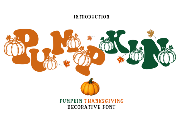 Pumpkin: A Handcrafted Font Full of Warmth